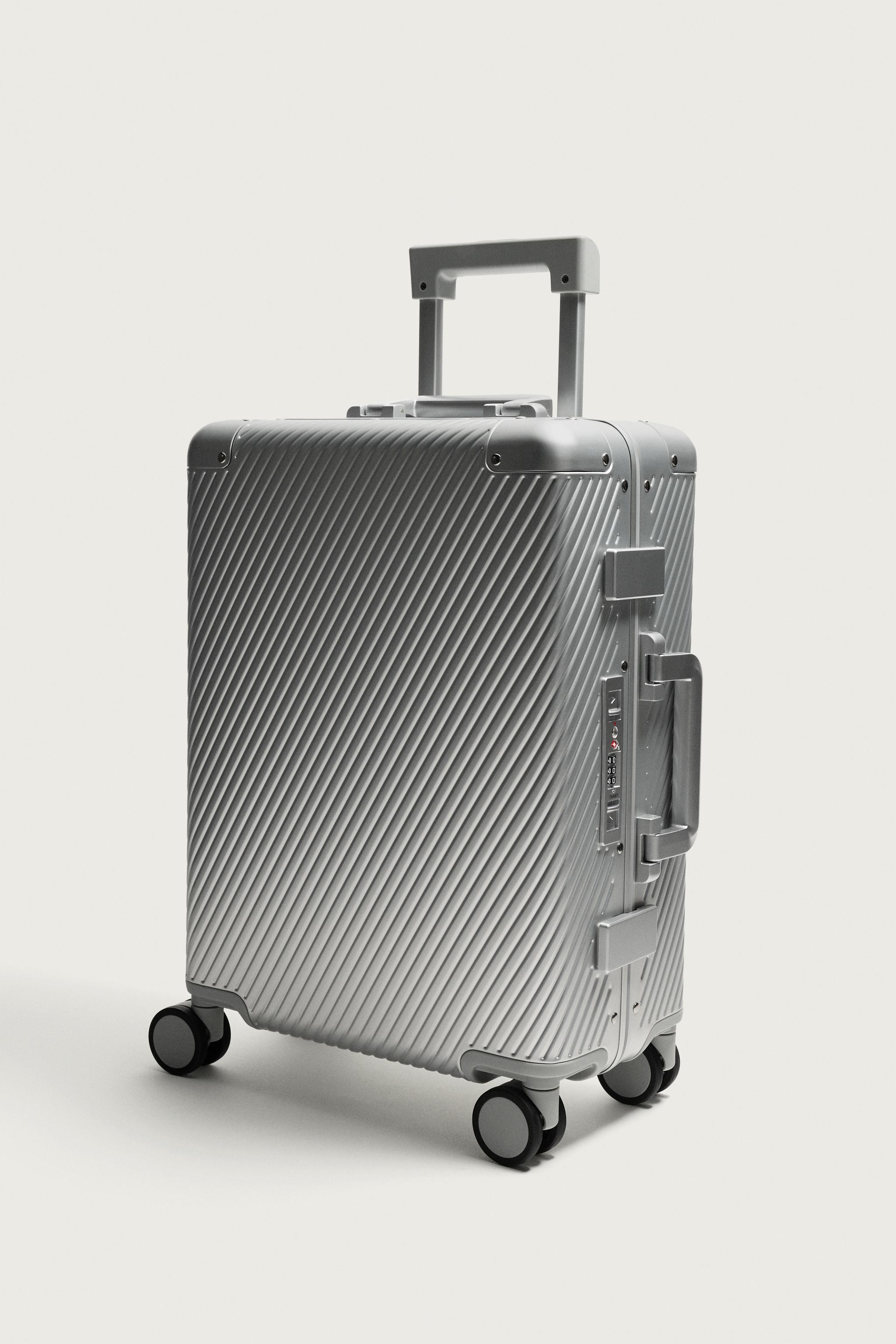 ALUMINUM CARRY-ON SUITCASE